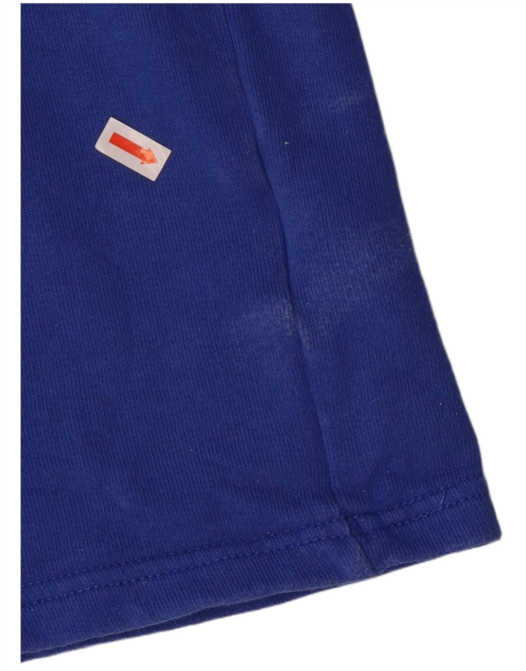 Reebok Mens Graphic 1/4 Zip Moletom Jumper Médio Azul Algodão