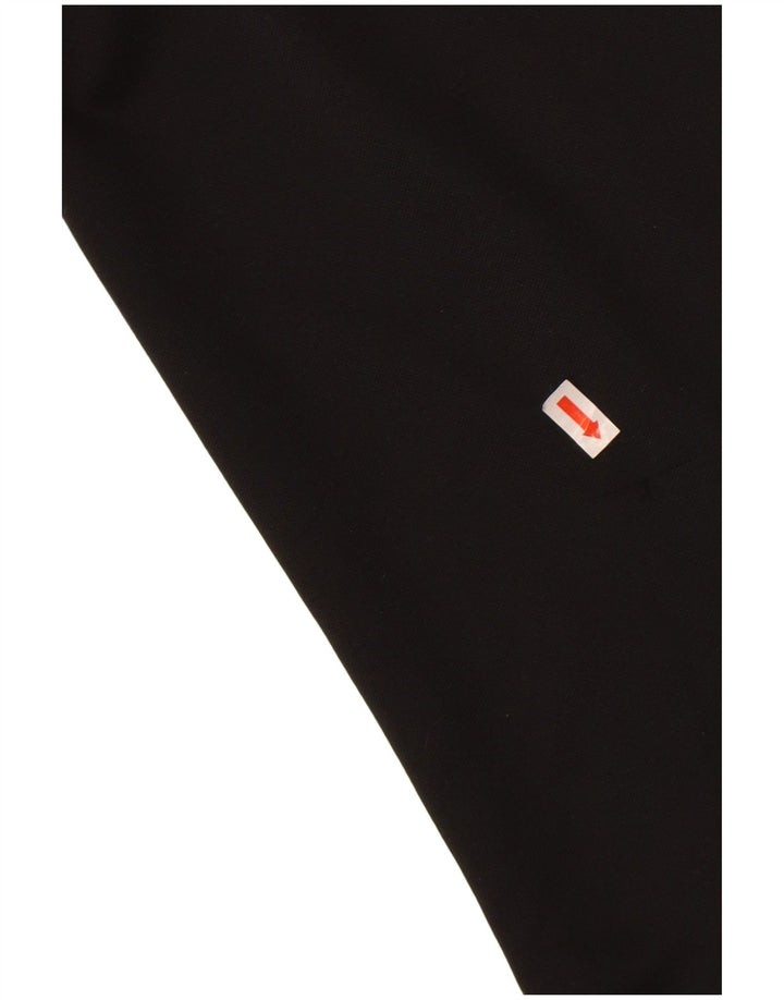 Adidas Mens Treino Calças Smal Preto Poliéster Esportes