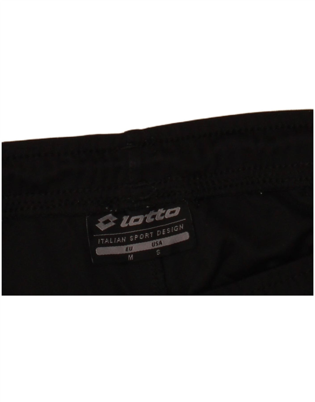 LOTTO Mens Sport Shorts Médio Preto