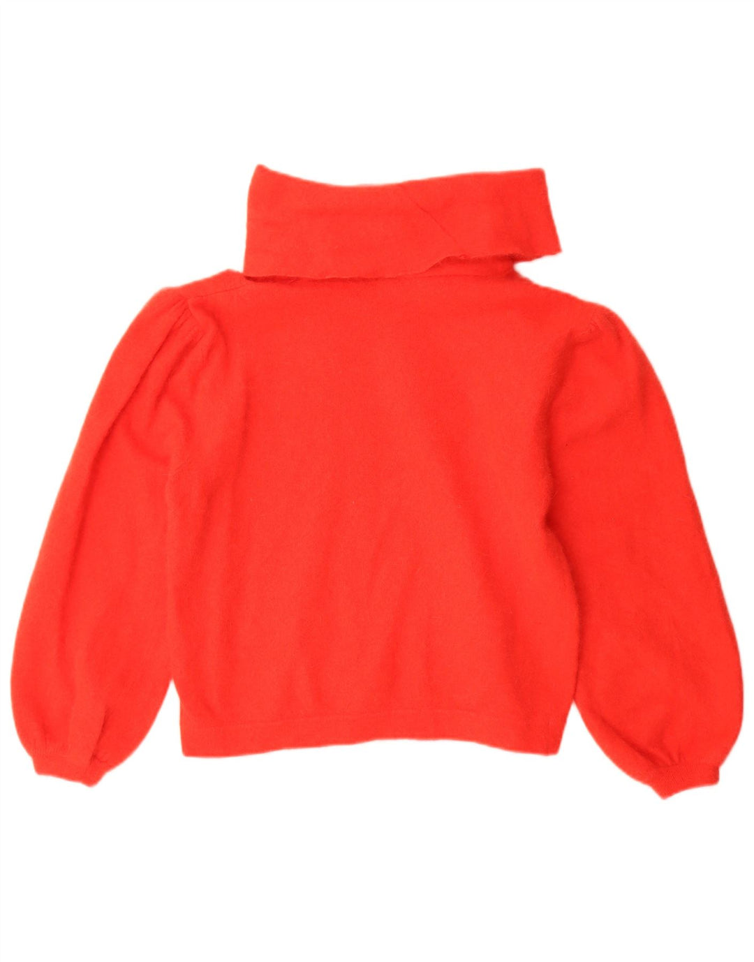 Suéter feminino vintage com gola redonda IT 48 XL vermelho