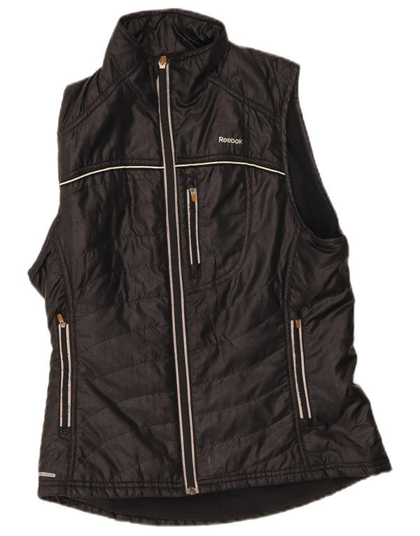 Colete acolchoado feminino Reebok UK 14 médio preto