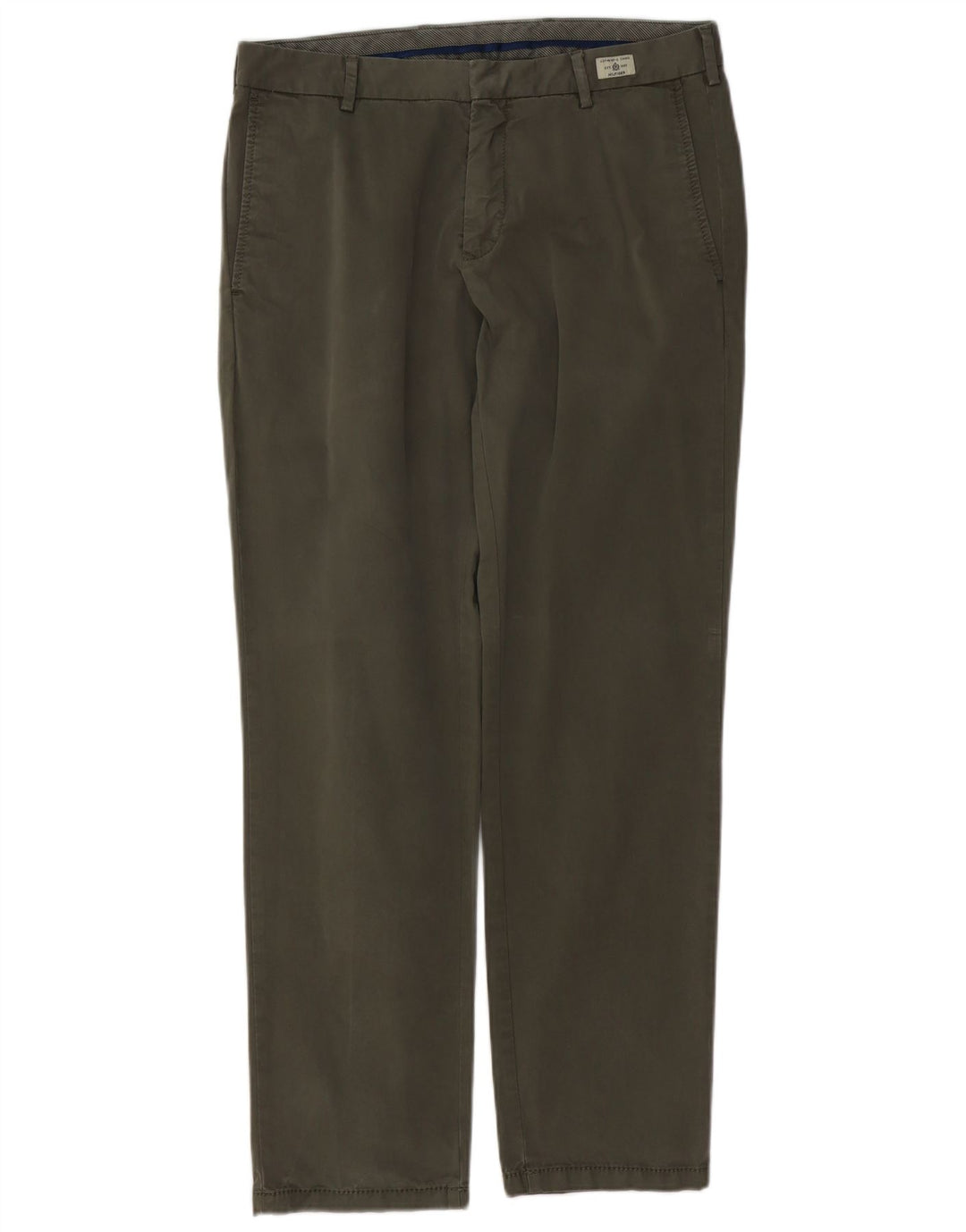 Calça Chino masculina TOMMY HILFIGER W33 L32 algodão cáqui