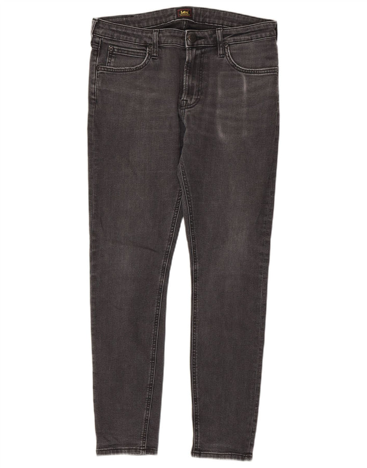 Lee Mens Malone Skinny Jeans W32 L30 Cinza Algodão