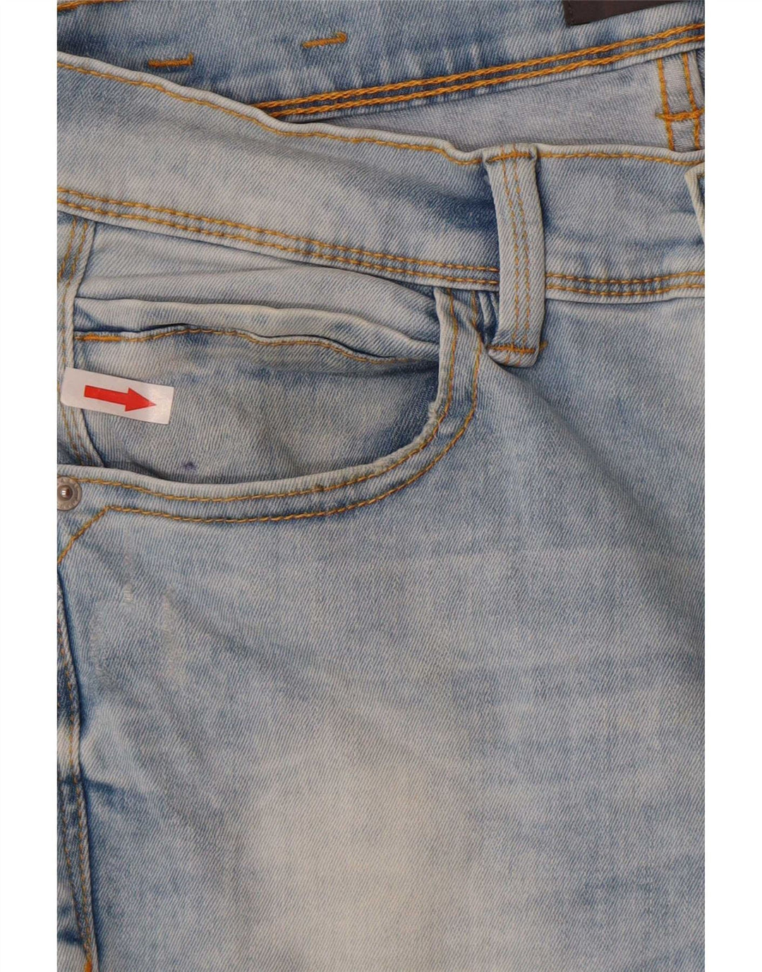 Zara Mens Slim Jeans EU 40 Médio W31 L26 Azul Algodão
