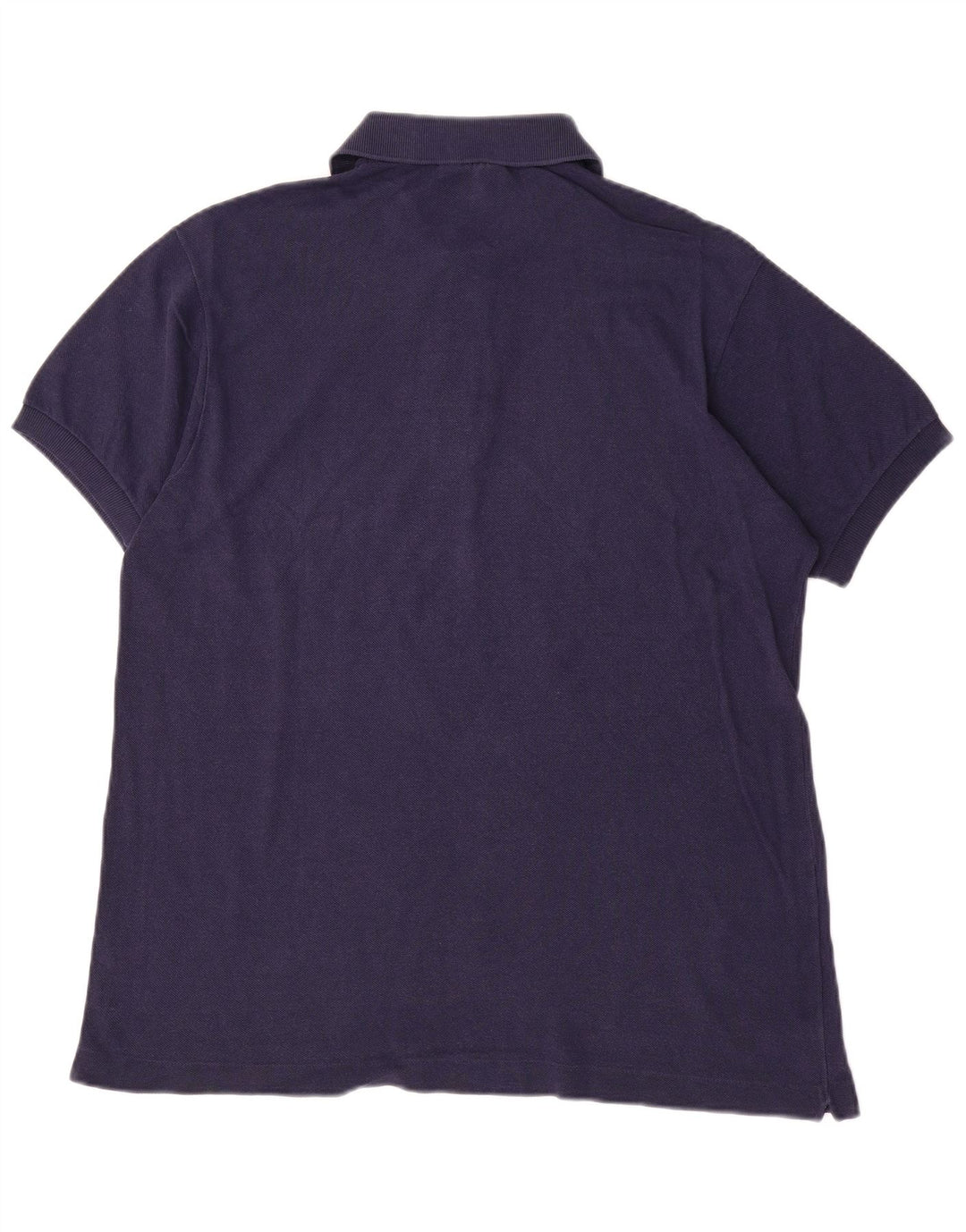 Camisa polo masculina LACOSTE tamanho 5 grande algodão azul marinho