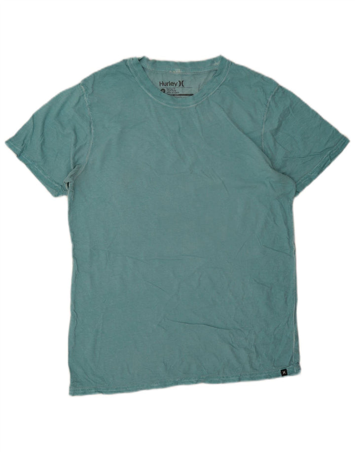 Camiseta masculina Hurley Premium Fit Top de algodão azul médio