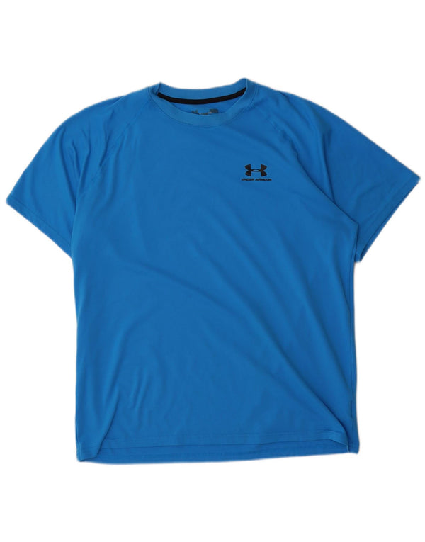 Camiseta masculina Under Armour grande poliéster azul