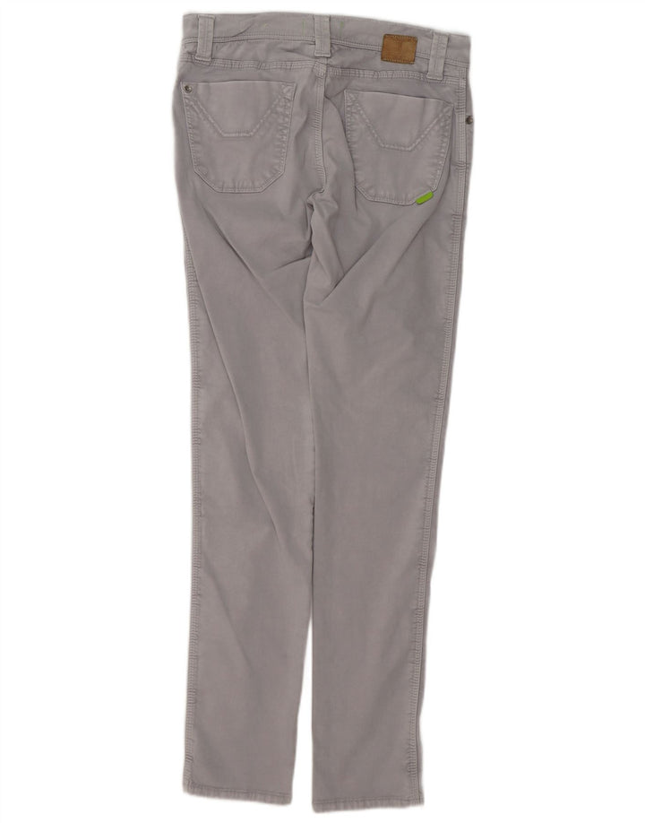 Calça feminina casual justa JECKERSON W30 L32 cinza