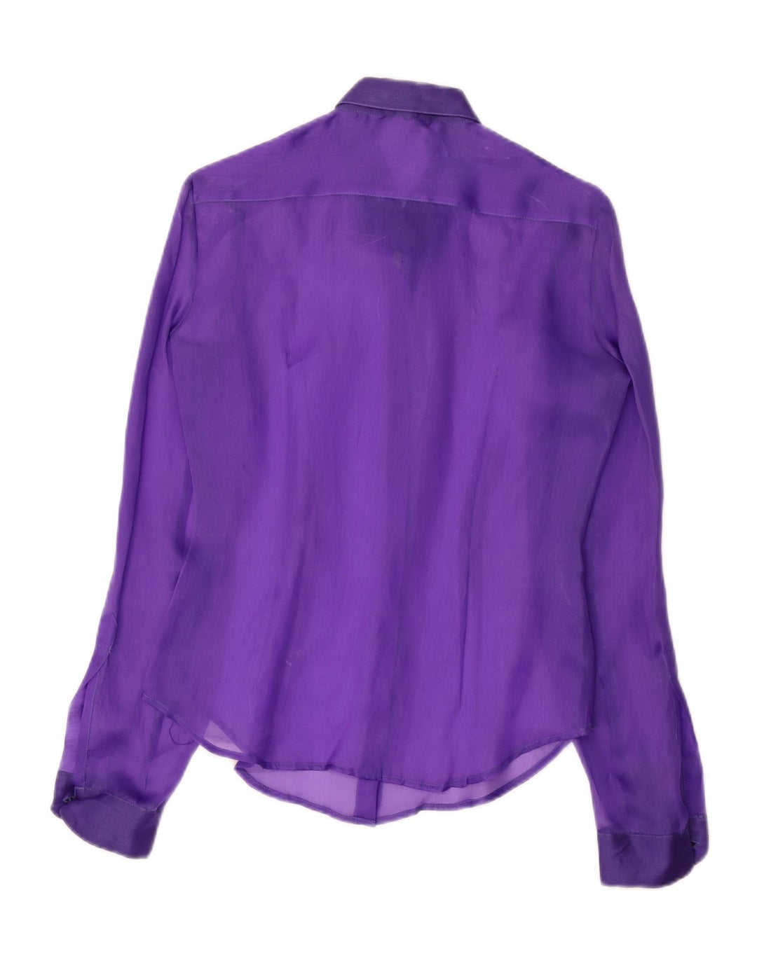 Blusa feminina vintage UK 12 médio roxo