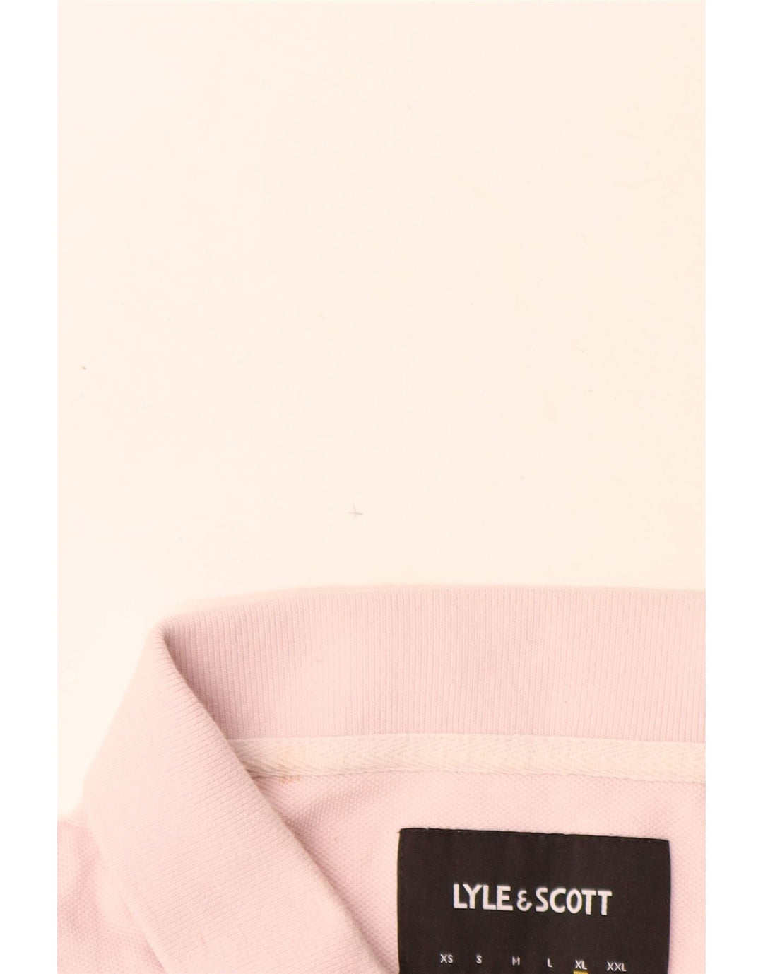 Camisa polo masculina Lyle & Scott XL algodão rosa
