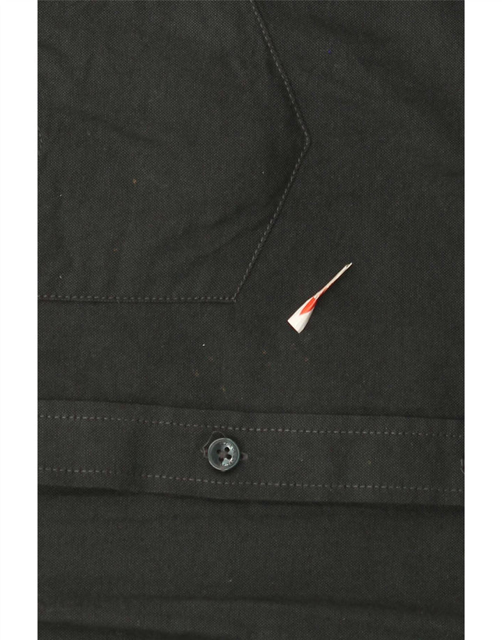 Camisa masculina Ben Sherman de algodão verde médio
