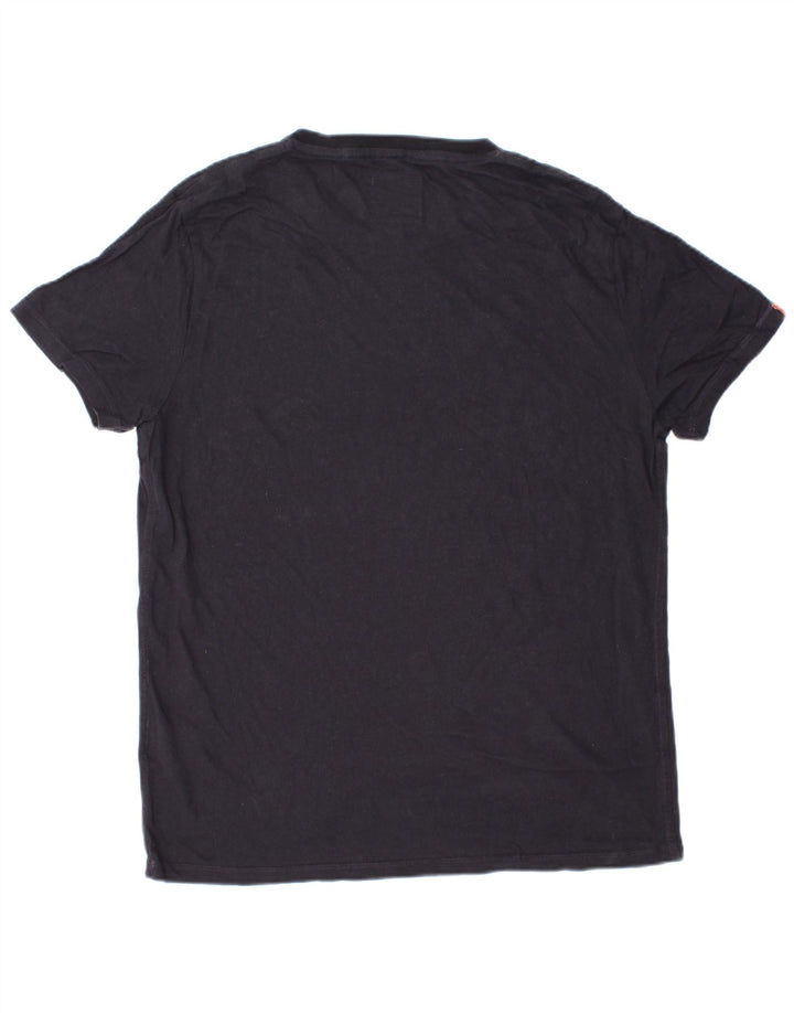 Camiseta masculina SUPERDRY Top 2XL algodão azul marinho