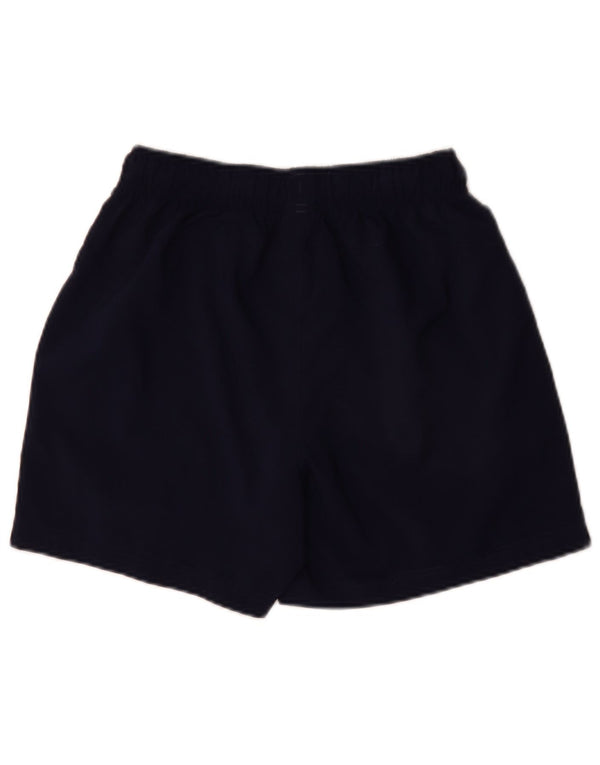 Shorts esportivos masculinos Puma pequenos poliéster azul marinho