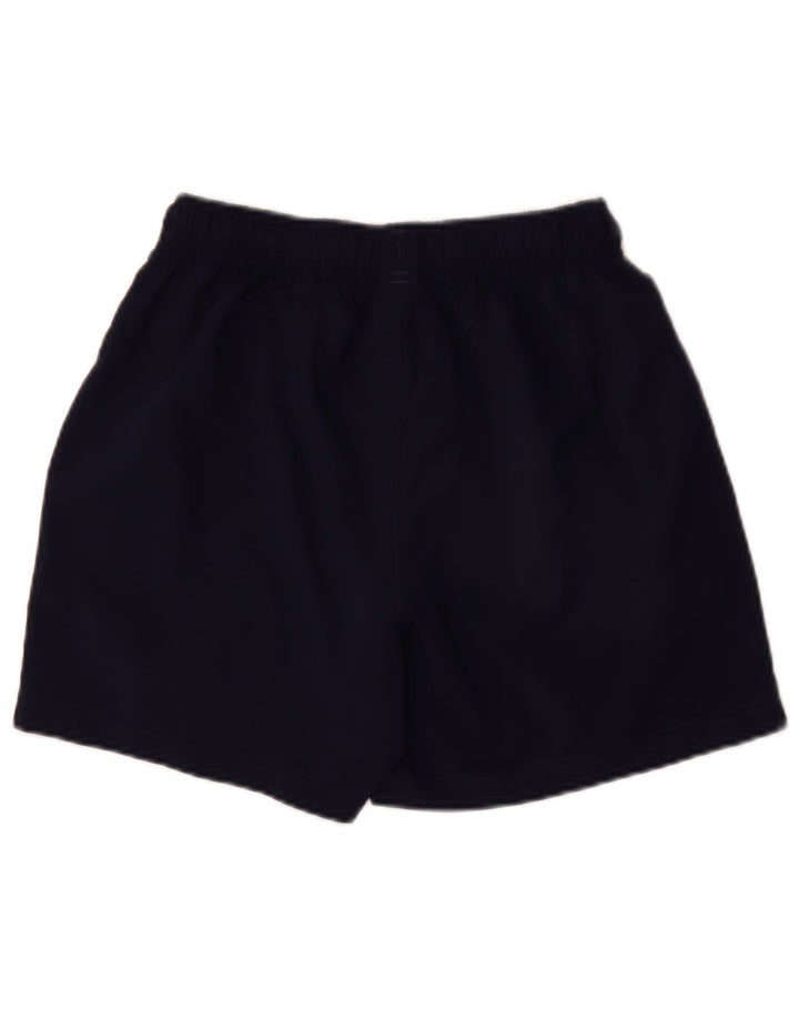 Shorts esportivos masculinos Puma pequenos poliéster azul marinho