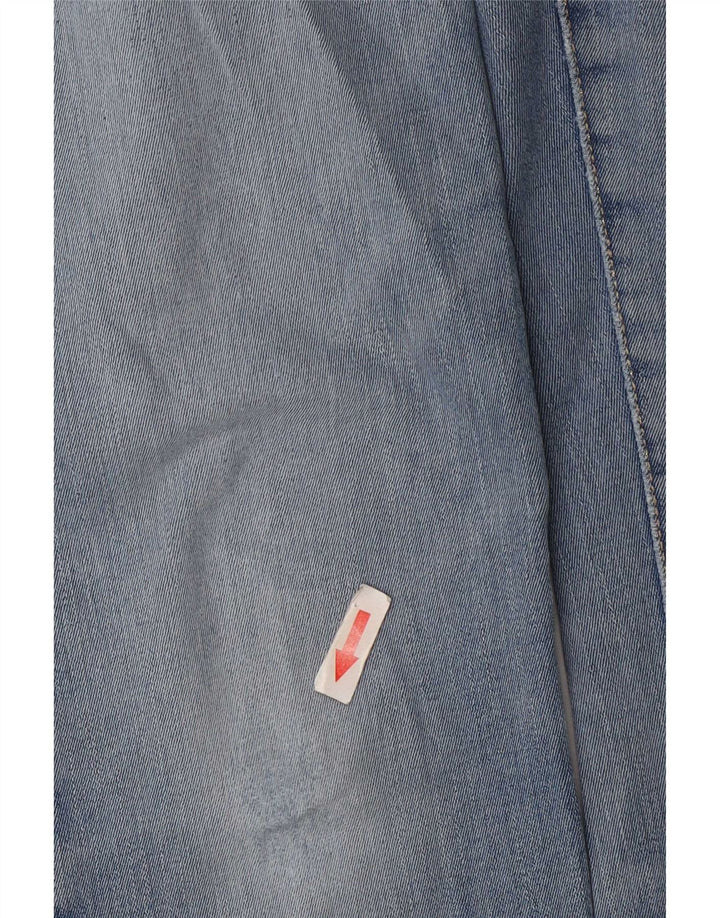 Diesel Feminino Ronhoir Regular Bootcut Jeans W28 L32 Azul Algodão