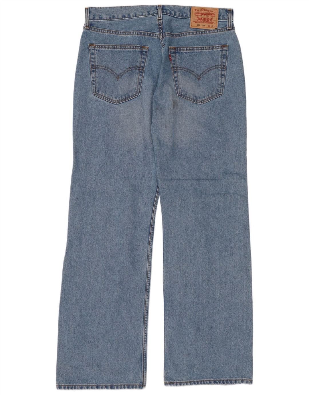 Levi's Masculino 527 Bootcut Jeans W34 L32 Azul Algodão