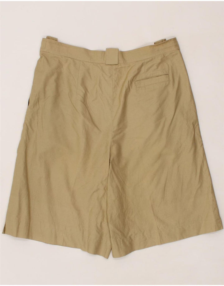 MARLY'S 1981 Womens Pegged Chino Shorts IT 48 XL W36  Beige Cotton Vintage Marly's 1981 and Second-Hand Marly's 1981 from Messina Hembry 