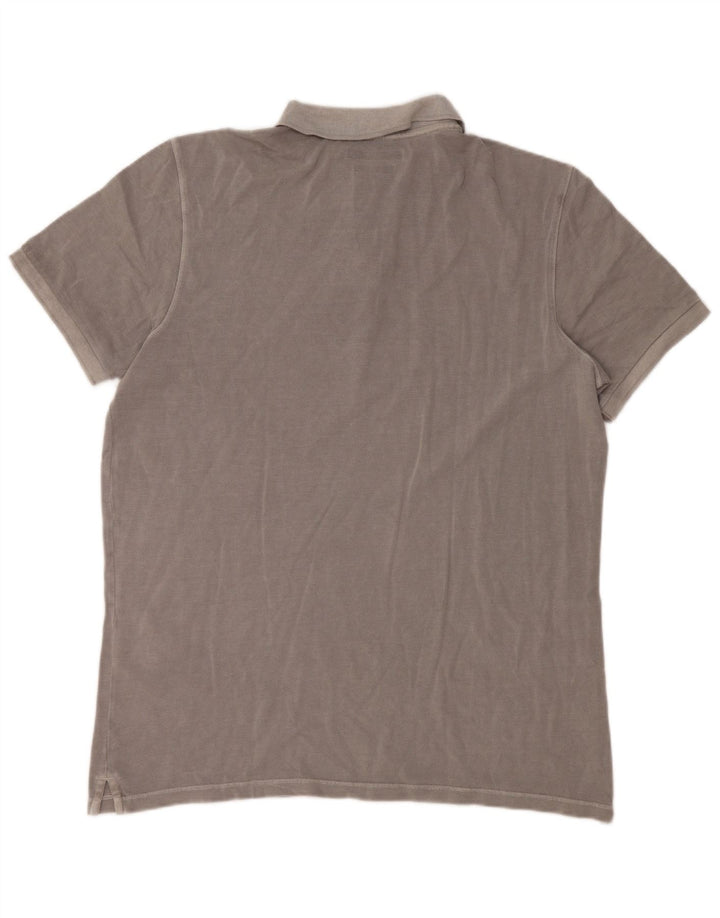 Camisa polo masculina Marc O'Polo Regular Fit XL algodão cinza