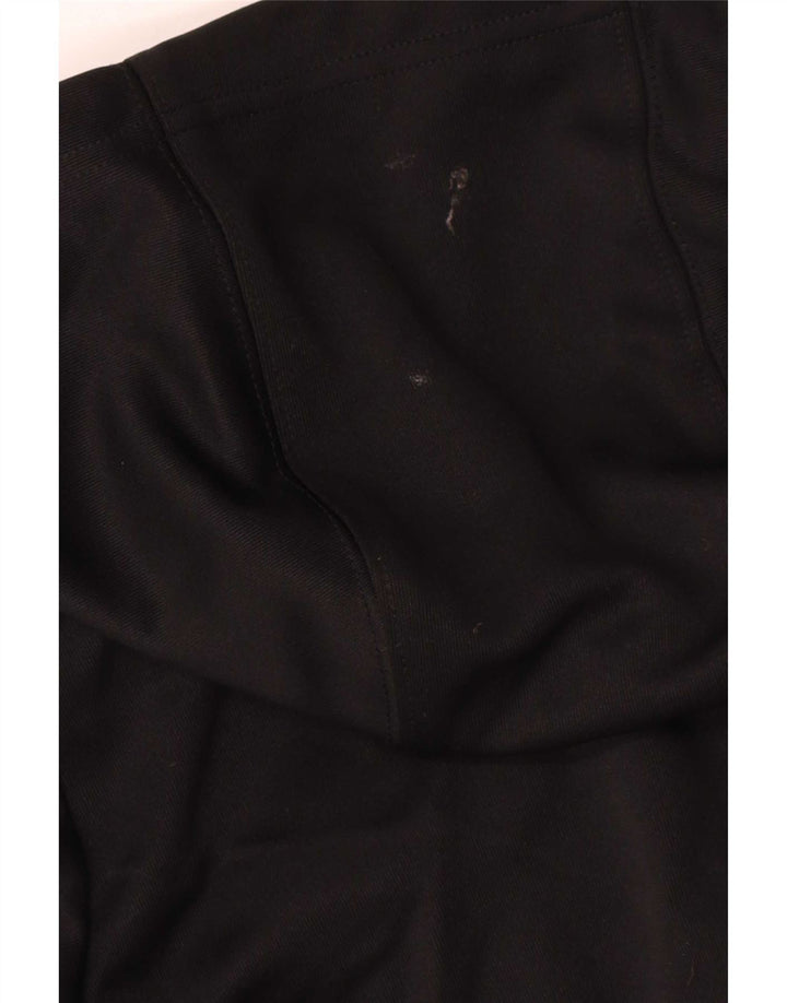 Jaqueta masculina Nike com capuz e jaqueta pequena de poliéster preto