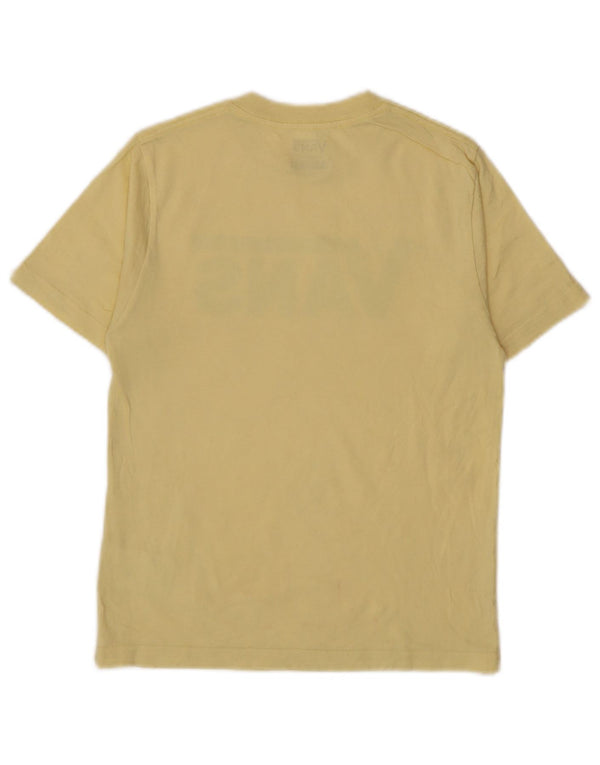 Camiseta Vans Boys Classic Fit Graphic Top 8-9 Anos Pequeno Algodão Amarelo
