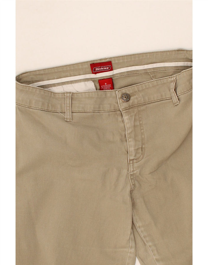 DICKIES Womens Straight Chino Trousers US 9 Medium W30 L31 Beige Cotton Vintage Dickies and Second-Hand Dickies from Messina Hembry 