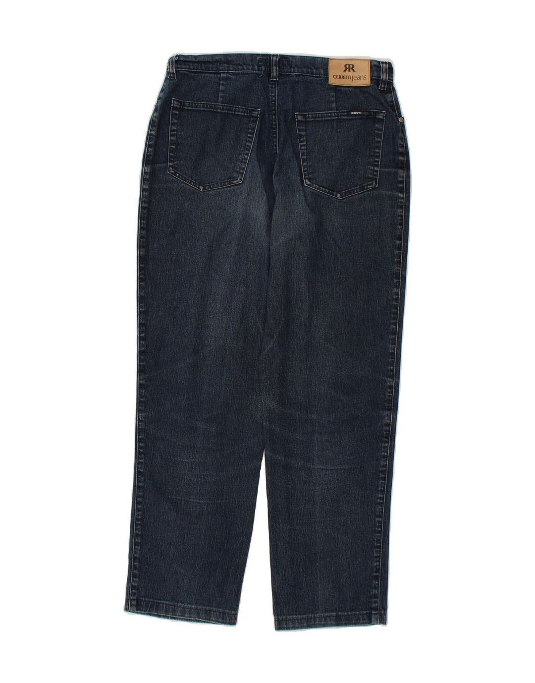 CERRUTI Womens Tapered Jeans W34 L29 Navy Blue Cotton Vintage Cerruti and Second-Hand Cerruti from Messina Hembry 