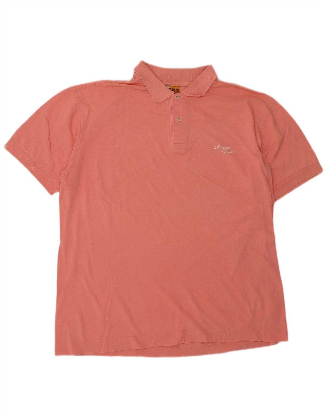 Camisa polo masculina AMERICAN SYSTEM grande rosa