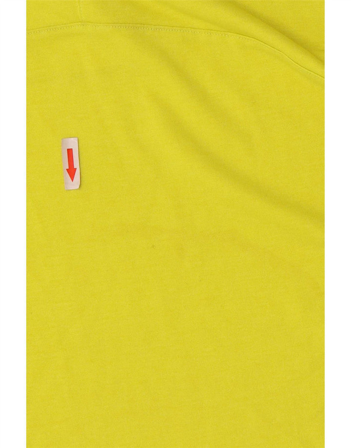 Camiseta masculina Champion Top Small Yellow Colorblock