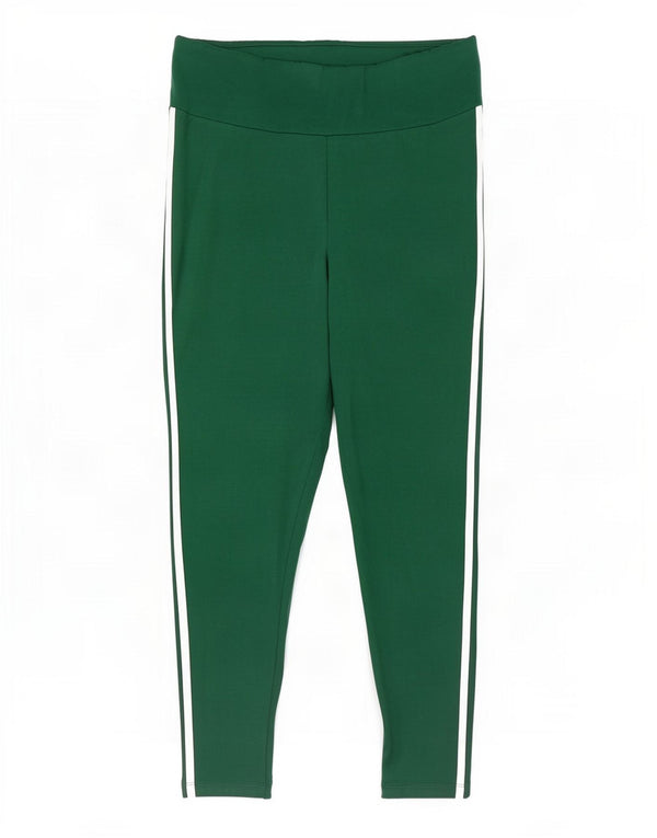 Leggings Adidas Mulher UK 18 XL Verde Algodão
