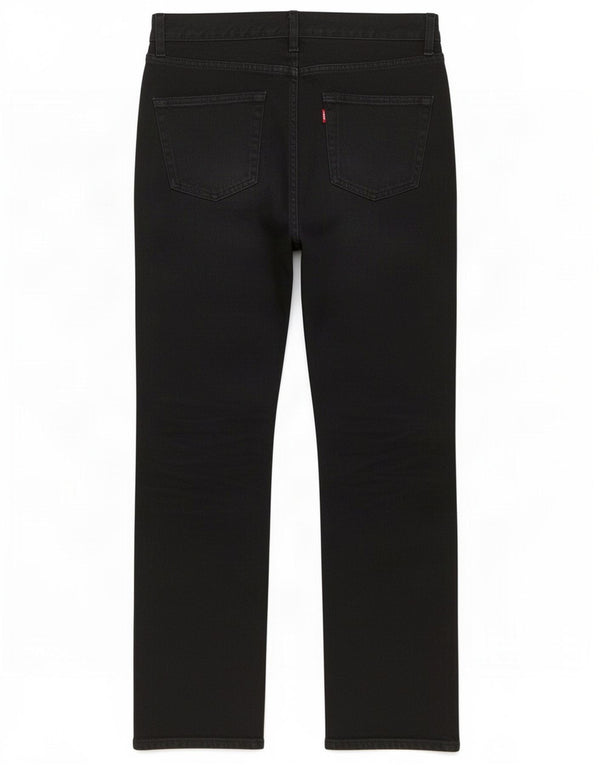 Levi's Womens Straight Jeans W33 L34 Black Cotton