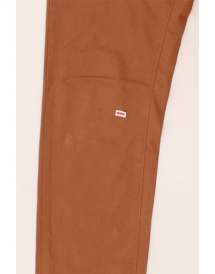 KANGOL Mens Straight Chino Trousers W32 L32 Brown Cotton Vintage Kangol and Second-Hand Kangol from Messina Hembry 