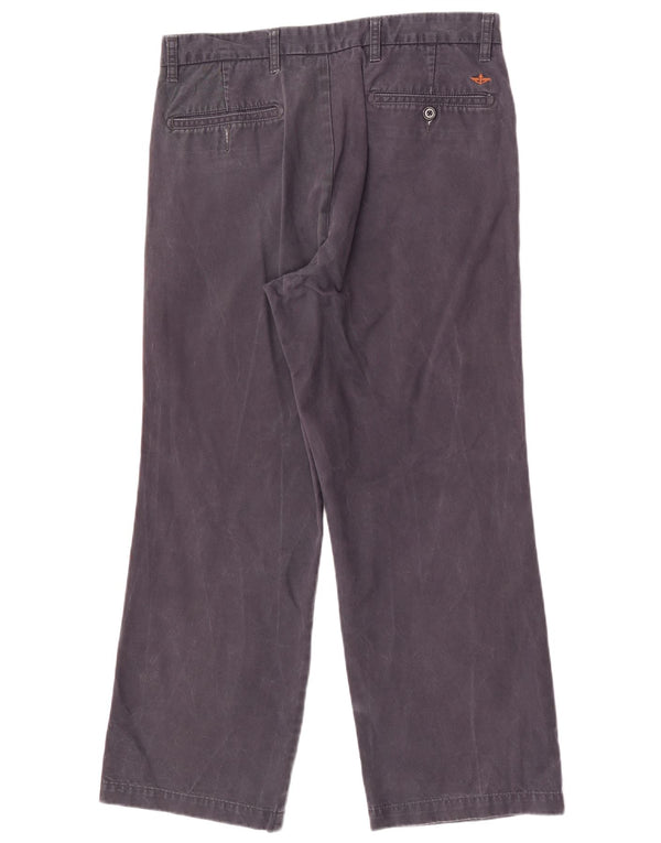 Calça Dockers masculina Classic Fit Chino W34 L29 algodão azul marinho