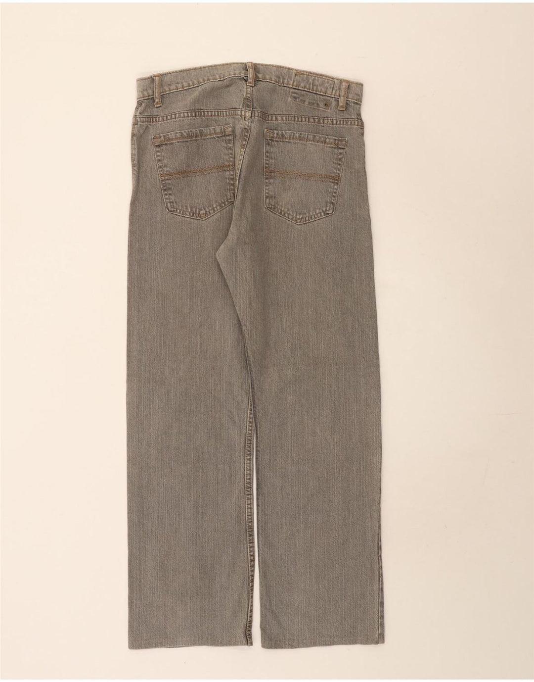 Jeans retos masculinos Marks & Spencer W34 L31 algodão cinza