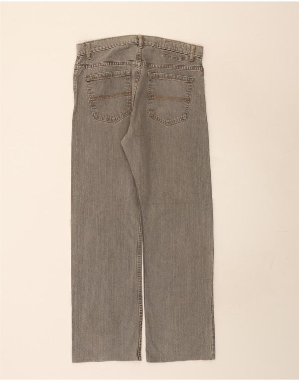 Jeans retos masculinos Marks & Spencer W34 L31 algodão cinza