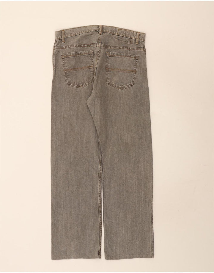 Jeans retos masculinos Marks & Spencer W34 L31 algodão cinza