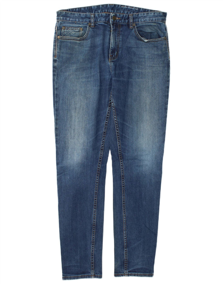 Jeans skinny masculino French Connection W34 L31 azul