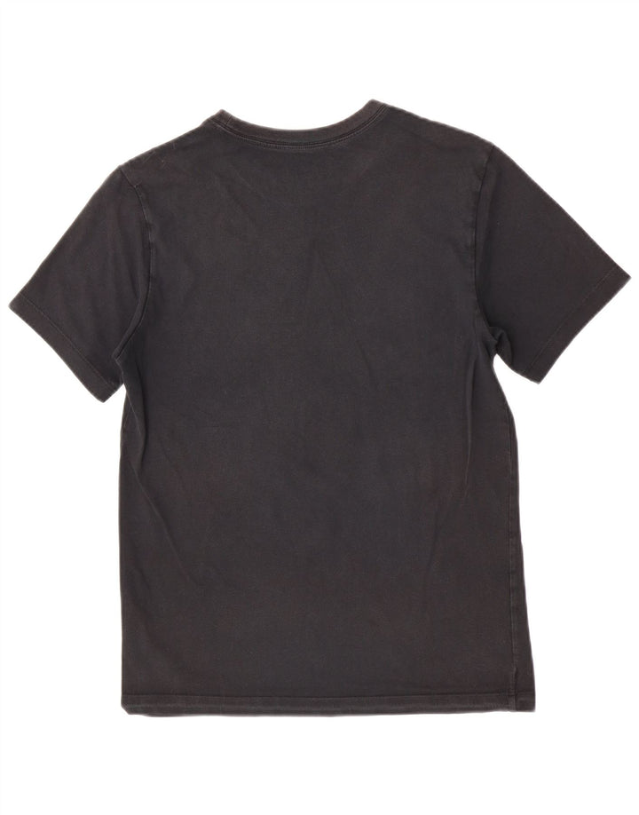 Jordan Camiseta masculina gráfica top pequeno algodão preto