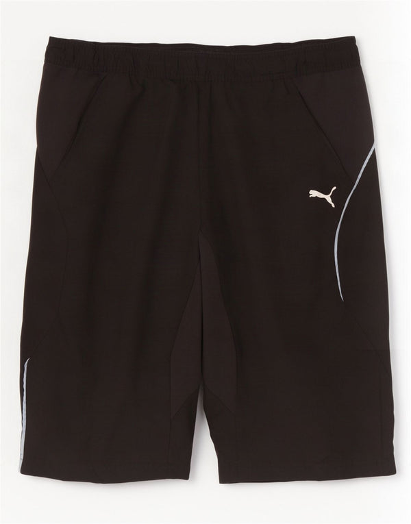Puma Mens Bermuda Sport Shorts Médio Preto