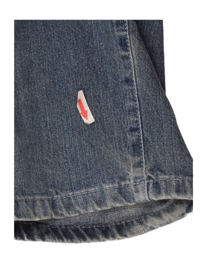 Trussardi Mens Tapered Jeans W36 L34 Azul Algodão