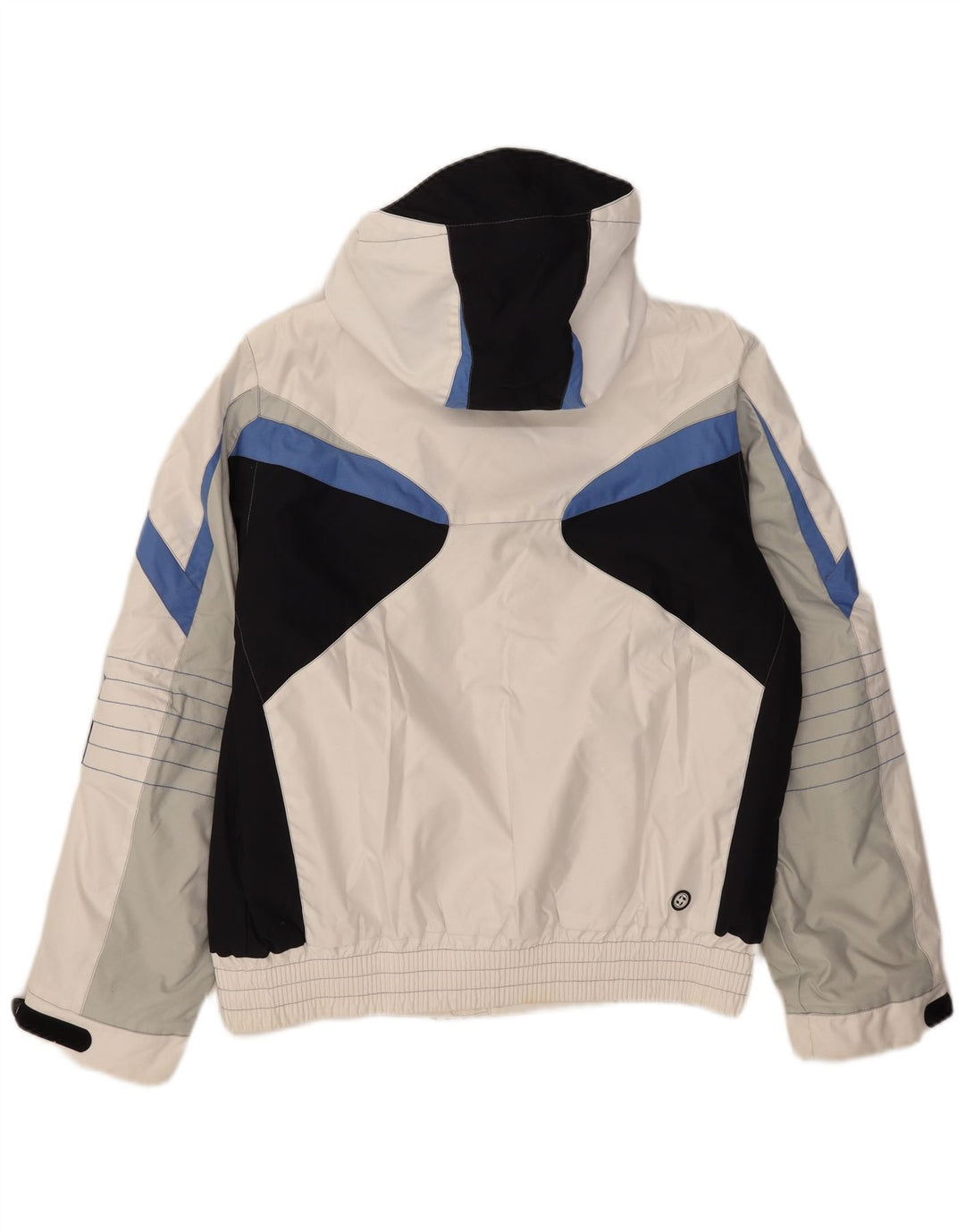 Jaqueta de esqui masculina com capuz Colmar IT 48 Medium White Colourblock