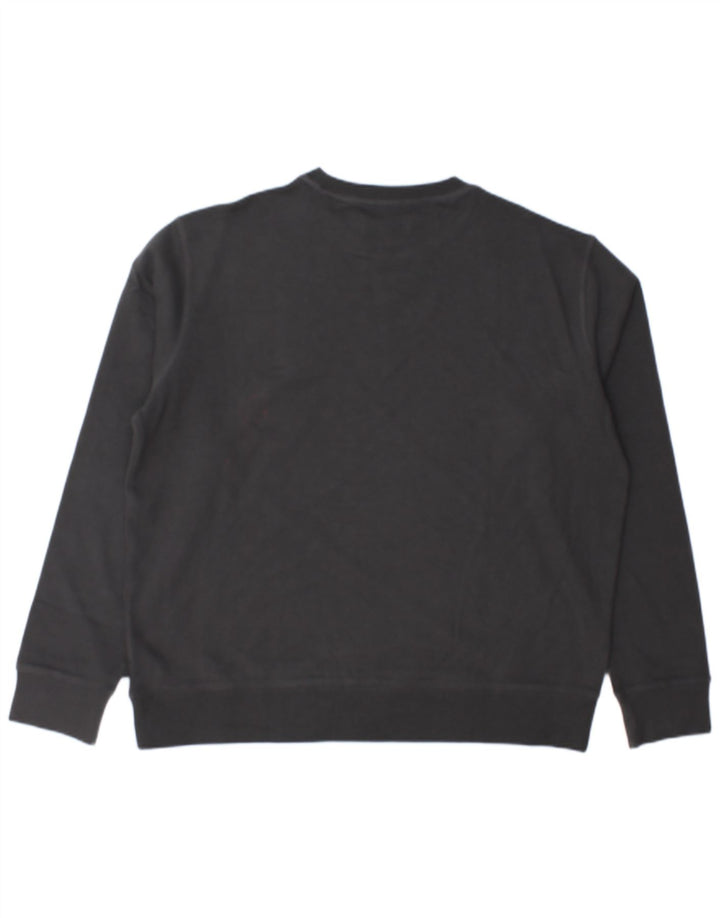 MARKS & SPENCER Moletom masculino Jumper XL algodão preto