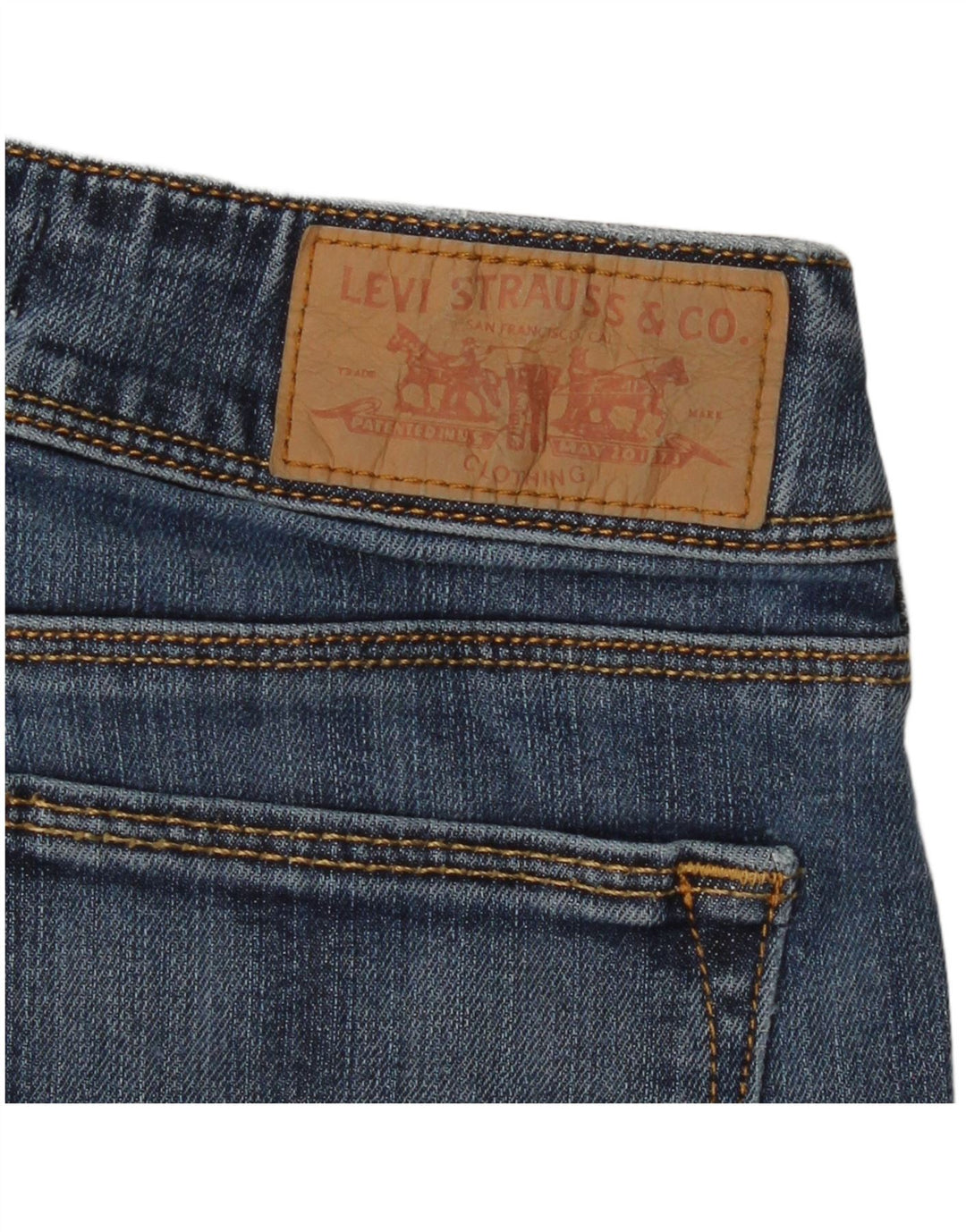 Jeans Levi's 571 Slim Feminino W26 L29 Azul