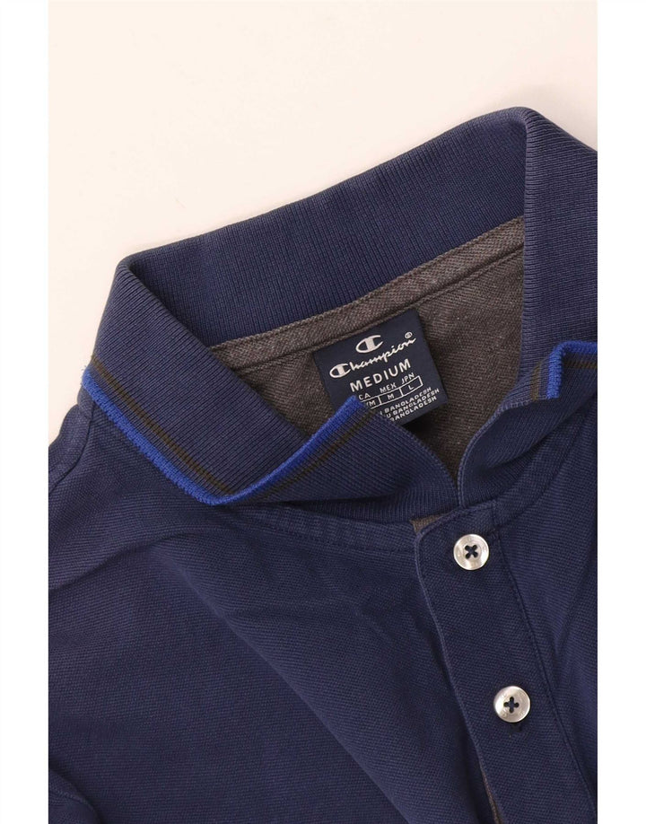 Camisa polo masculina Champion azul marinho médio