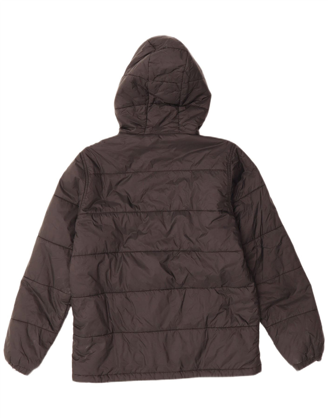 Jaqueta VANS masculina acolchoada com capuz UK 36 pequena preta nylon