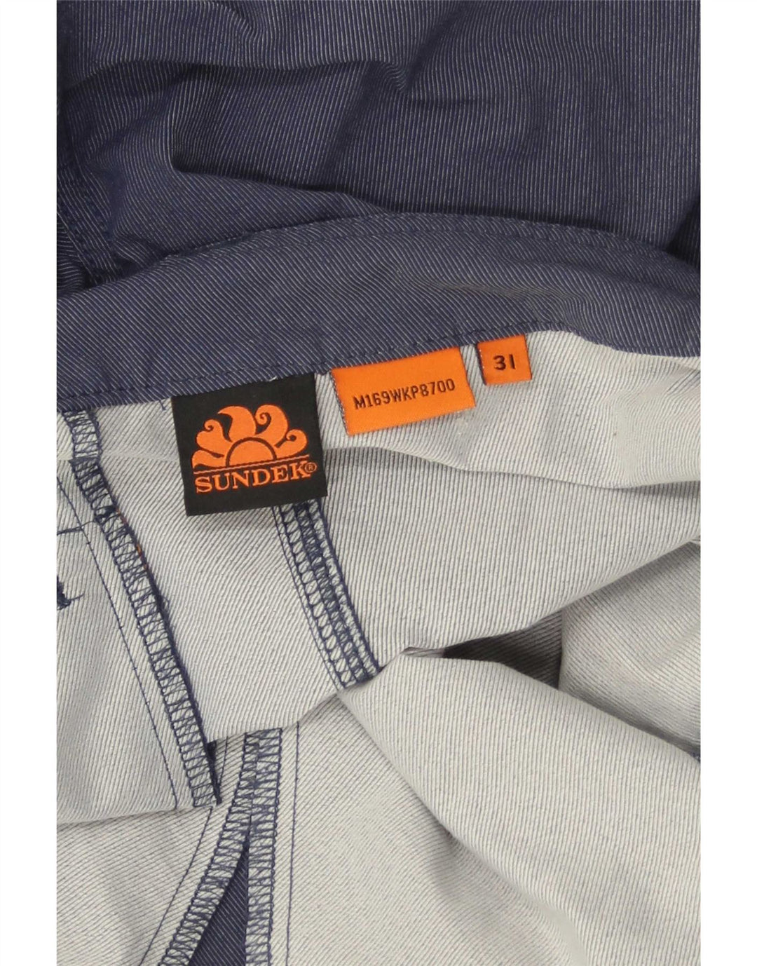 Shorts cargo masculino Sundek W31 médio azul marinho