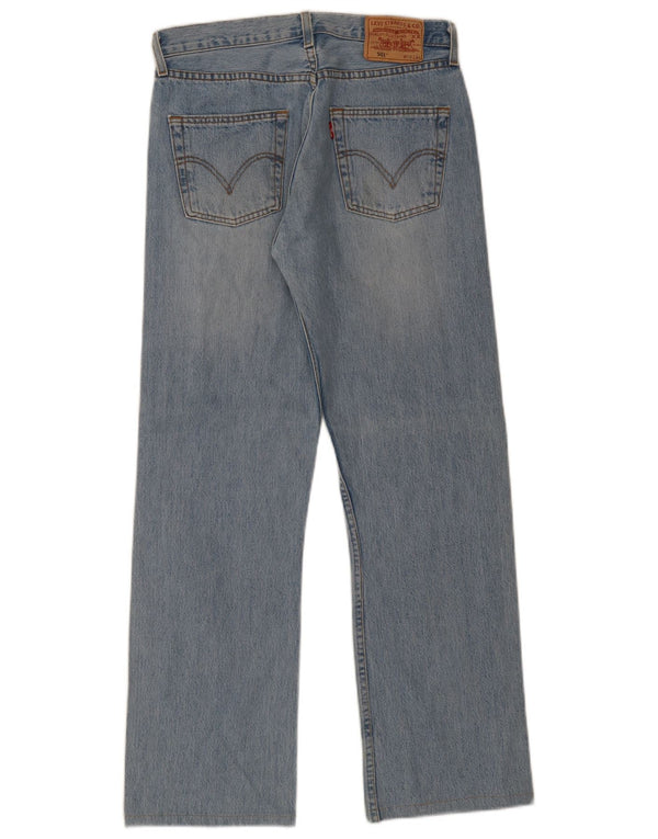 Jeans Levis 501 Straight Masculino W30 L30 Azul