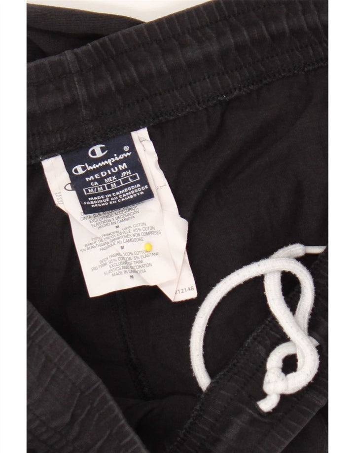 Calça esportiva masculina Champion Joggers médio algodão preto