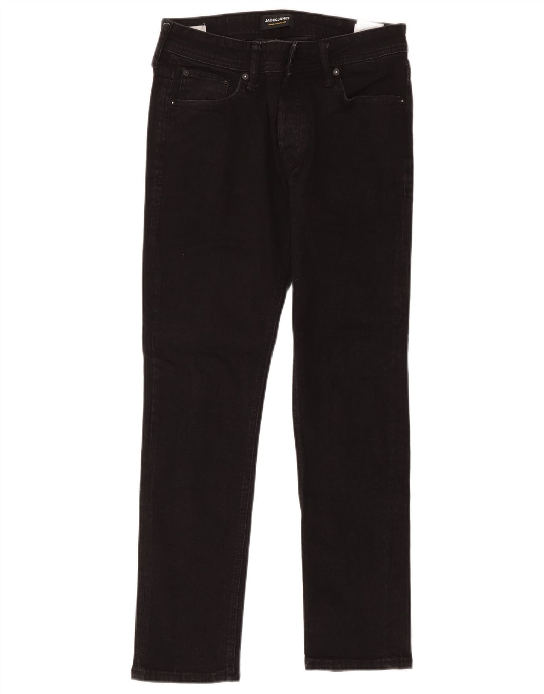 Jeans masculinos Jack & Jones Slim W31 L30 algodão preto