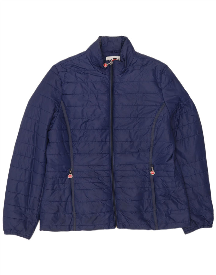 Jaqueta acolchoada masculina Colmar UK 38 poliéster azul marinho médio