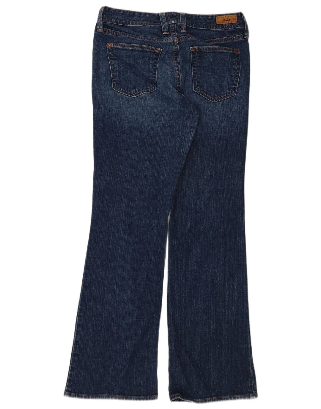 EDDIE BAUER Calça jeans feminina bootcut EUA 2 XS W27 L29 algodão azul